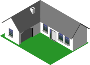 Bild vergrößern: Haus mit Grundstück